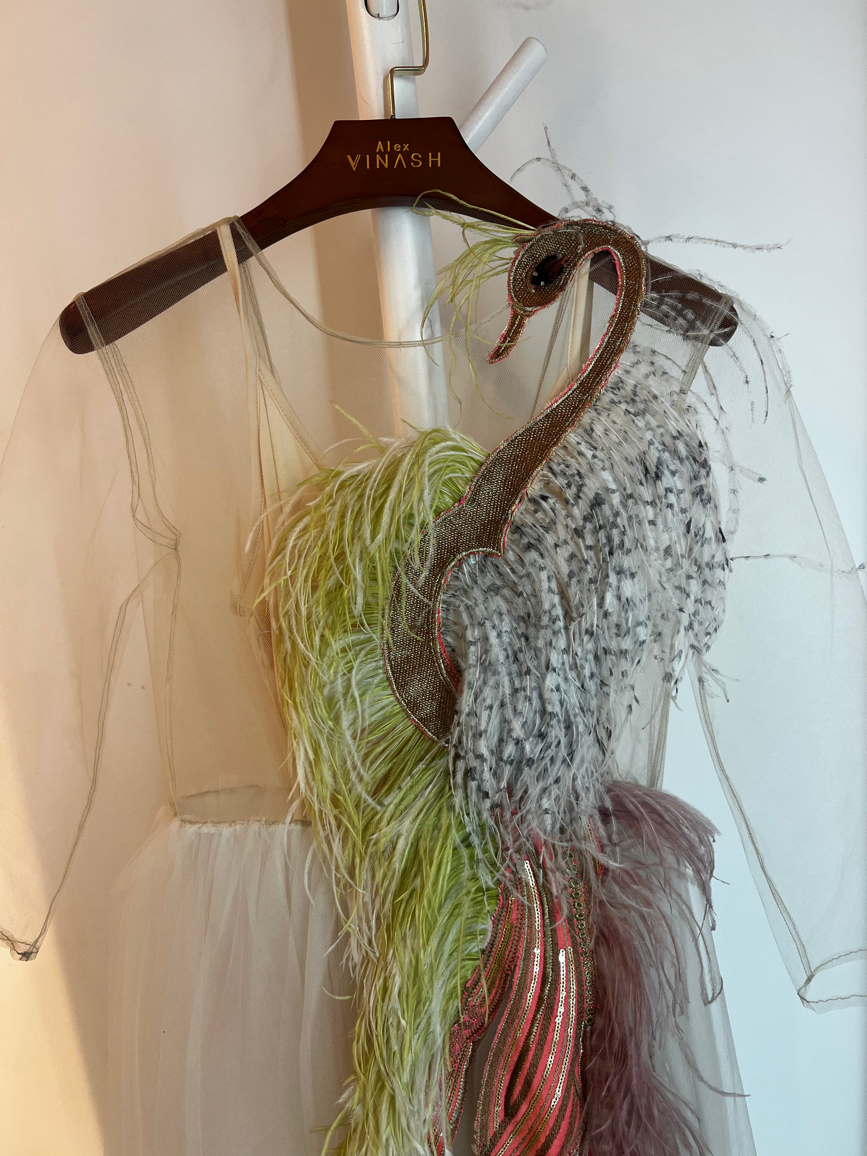 The Swan Couture Dress