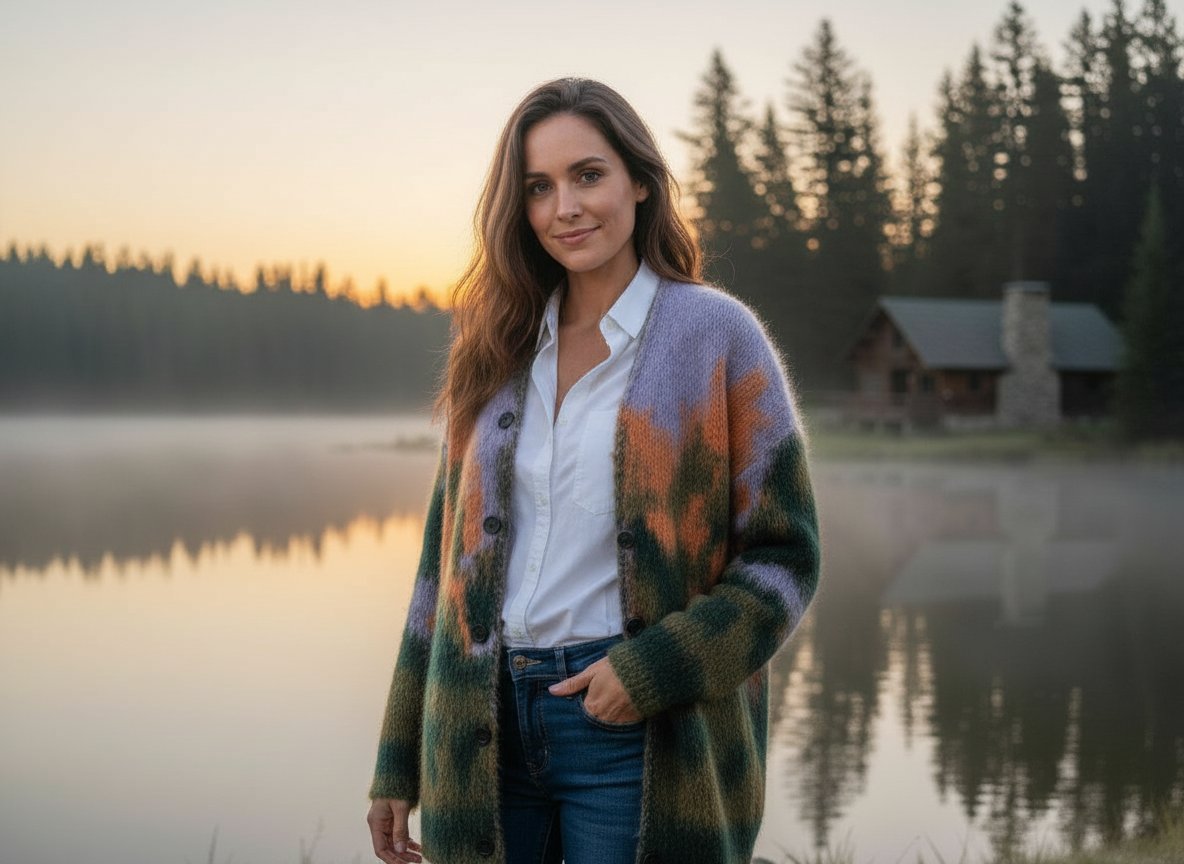 Cozy Cabin Long Sweater