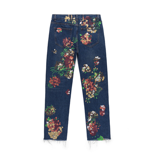  JHGCVX 12 Sets Flower Jeans Button Pant Waist