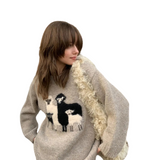 Alpaca Lamas Sweater