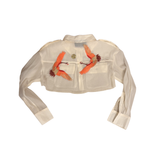 Organza Crop Shirt