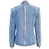 The "Martha" Denim Blouse