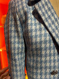 Light Blue Crop Blazer