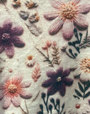 Garden Flower Crystal Sweater