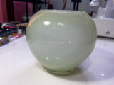 Jade Green Glass Vase