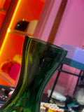 Emerald Green Retro Glass Vase