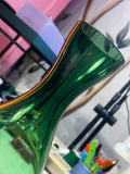 Emerald Green Retro Glass Vase