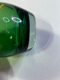 Emerald Green Retro Glass Vase