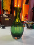 Emerald Green Retro Glass Vase