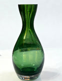 Emerald Green Retro Glass Vase