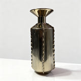 Florentino Large Gold Ceramic Vintage Vase