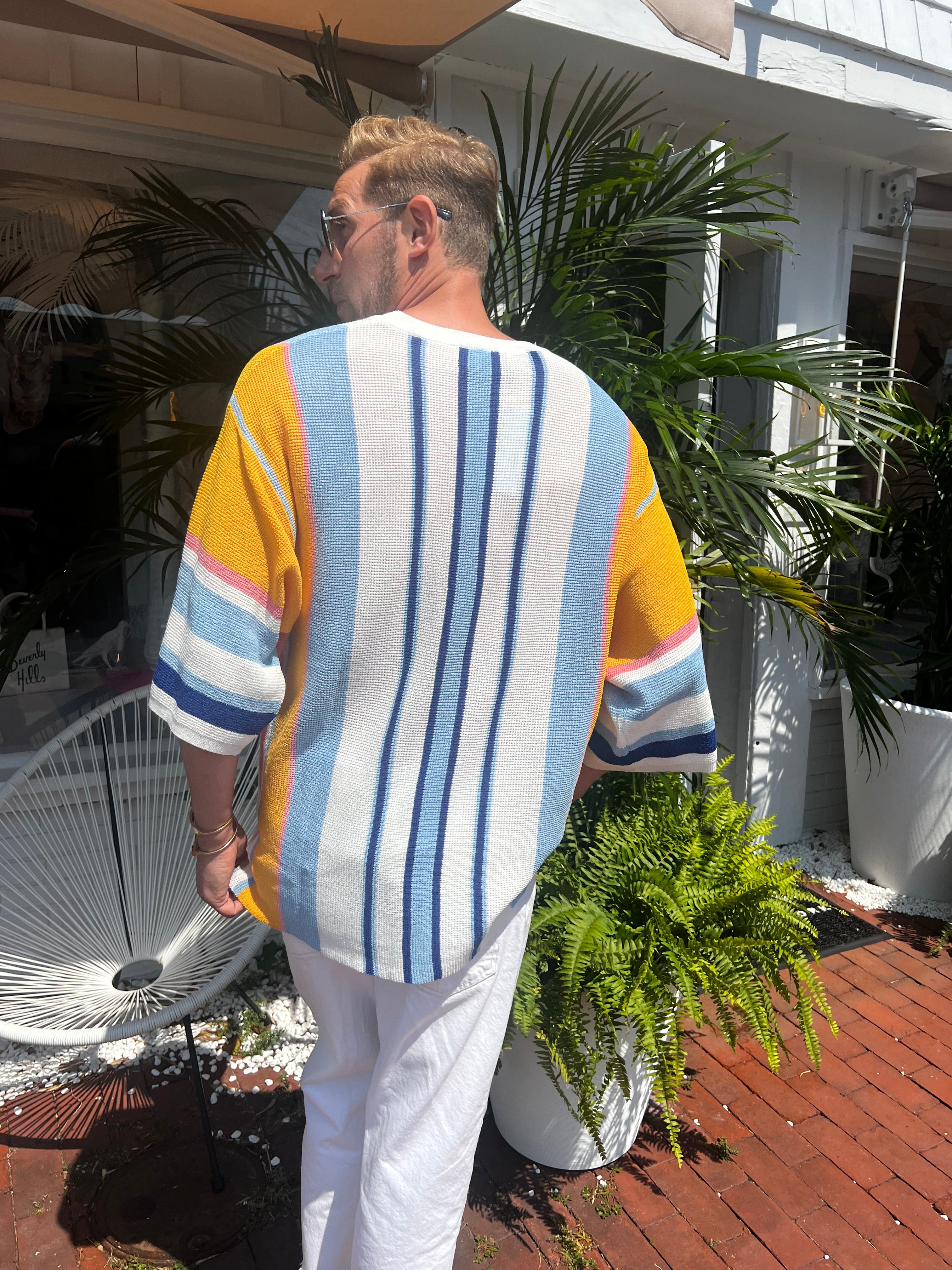 Miami Vibes Oversized Cotton T-Shirt
