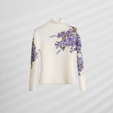 Lavender Pleated set