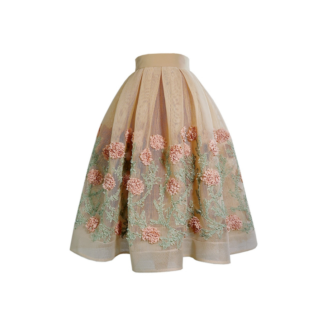 The Ball Gown Flower Skirt