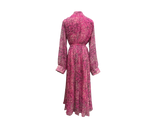 Pleated Dream Pink Dress