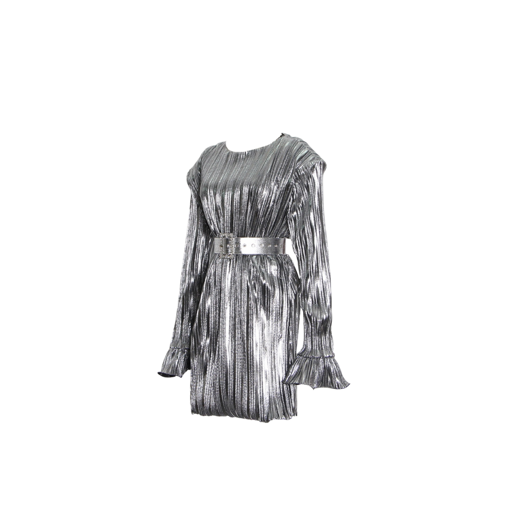 Silver Dream Midi Dress