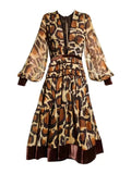 Leopard Mid Dress